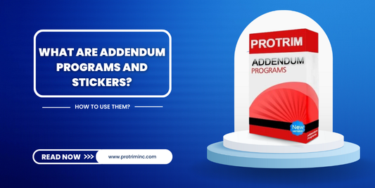 What are Addendum Programs and Stickers? How to use them?